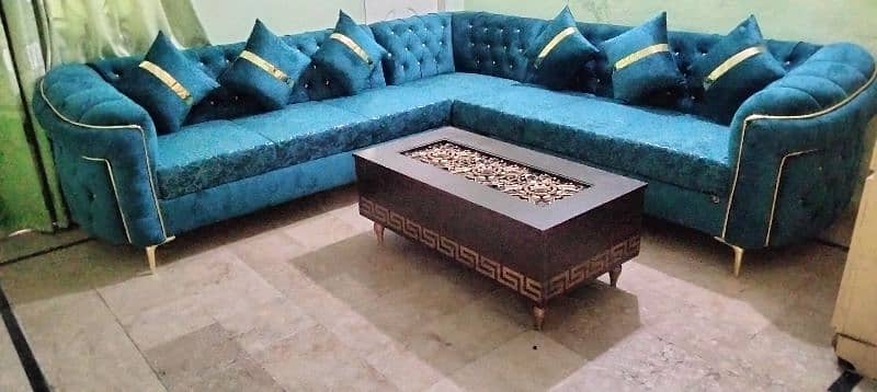 L shaped Sofa, Sofa set , Bed, Dining, Center Table, Furniture Sale 0