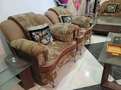 Sofa Set 5 Seater (3+1+1)