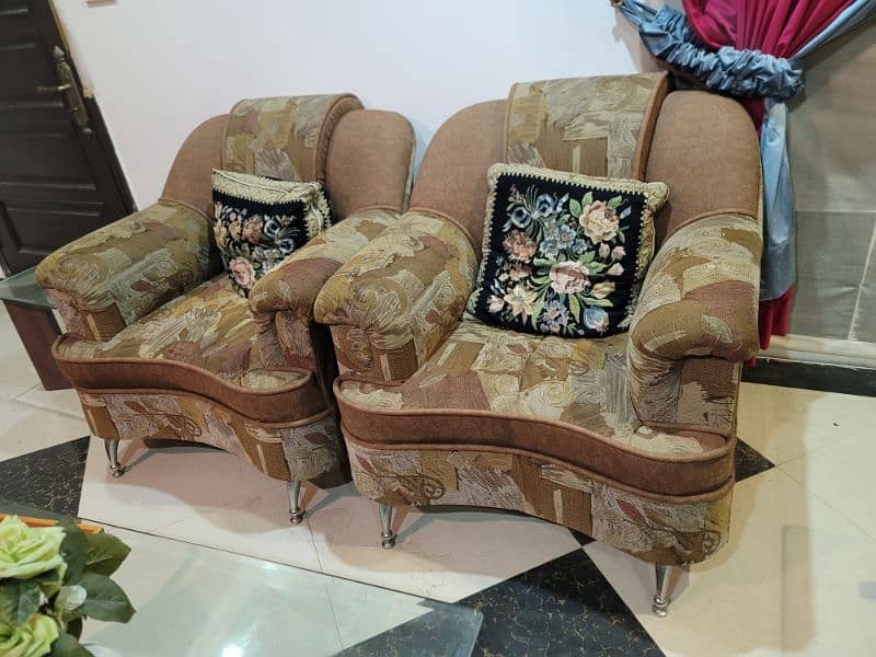 Sofa Set 5 Seater (3+1+1) 1