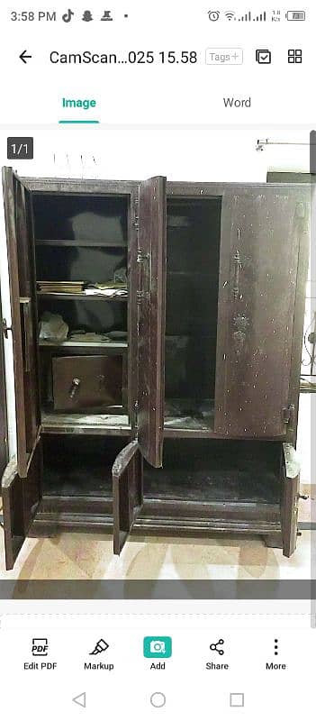 IRON CUPBOARD 3 DOORS BIG ALMARI WITH SAFE LOCKERS  MOTI CHADAR 2