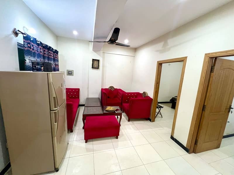 2 BEDROOM FURNISHED FLAT FOR RENT F-17 ISLAMABAD ALL FACILITY AVAILABLE CDA APPROVED SECTOR T&TECHS 6