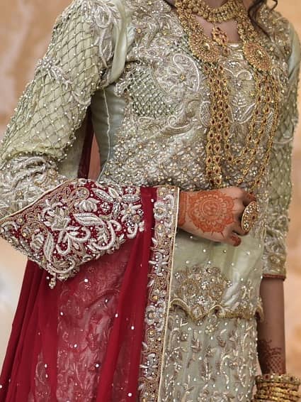 Bridal Lehnga for Sale including jewellery 1