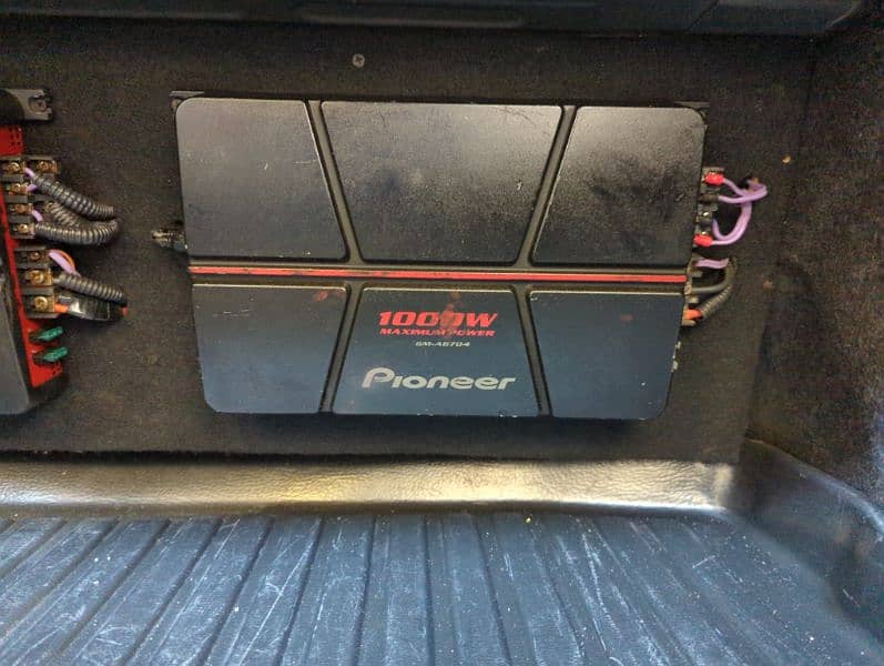 pioneer 4 channel 1000w japanese amplifier 3