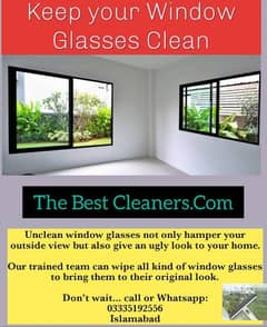 Get your window glass clean