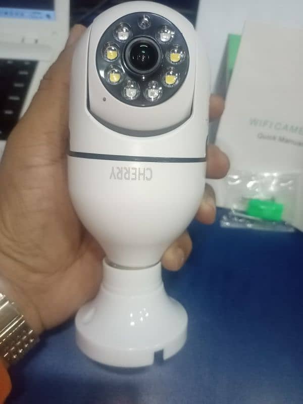 2 Megapixel WiFi Bulb Camera 1