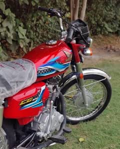 Honda 125 23by24 model unregistered