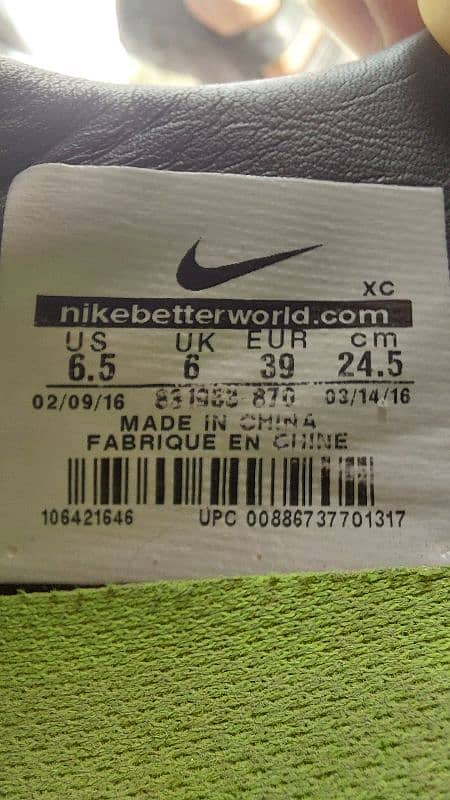 Nike Football shoes original Made in china 3