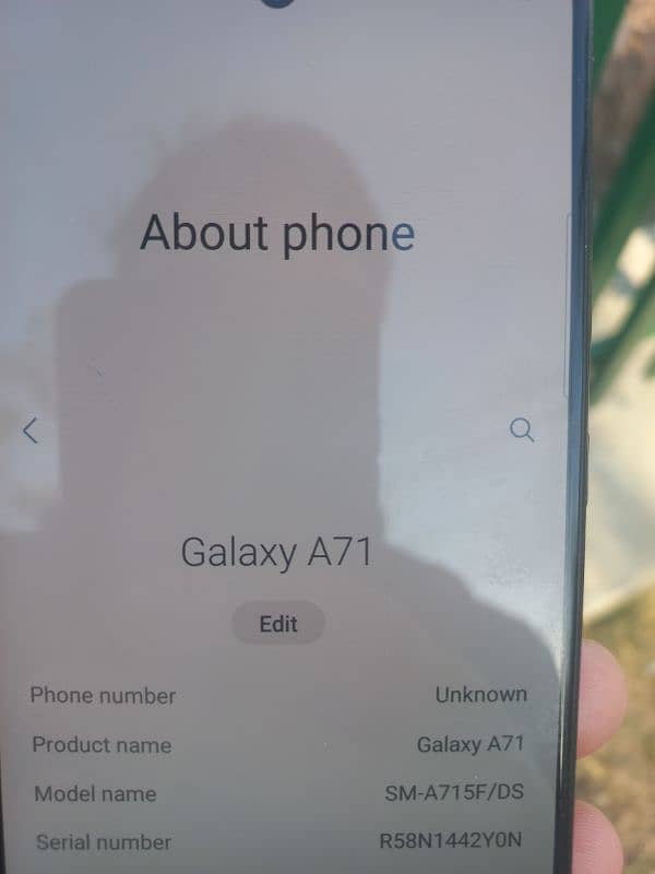 Samsung a71 8/128 ma condition bilkul saaf hai 2