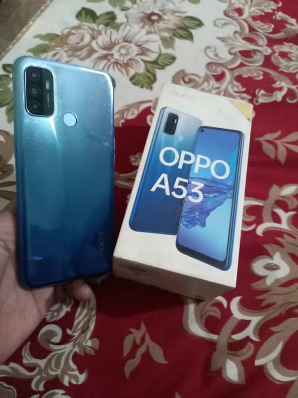 Oppo A53 With Box exchange possible 0