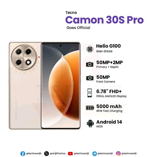 Techno camon 30s 1