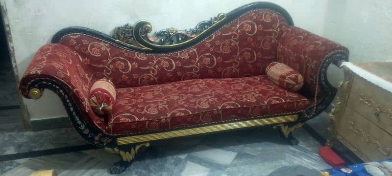 Chinioti Sofa Set with same Diwan n Tables 2