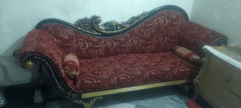 Chinioti Sofa Set with same Diwan n Tables 3