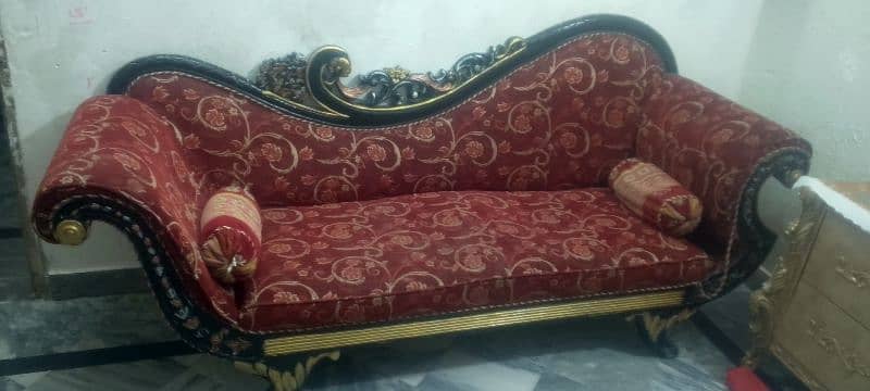 Chinioti Sofa Set with same Diwan n Tables 4