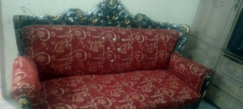 Chinioti Sofa Set with same Diwan n Tables 7