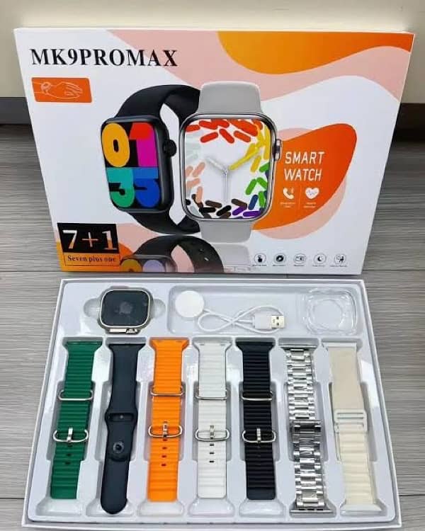 mk9 pro max smart watch(7 in 1) 0