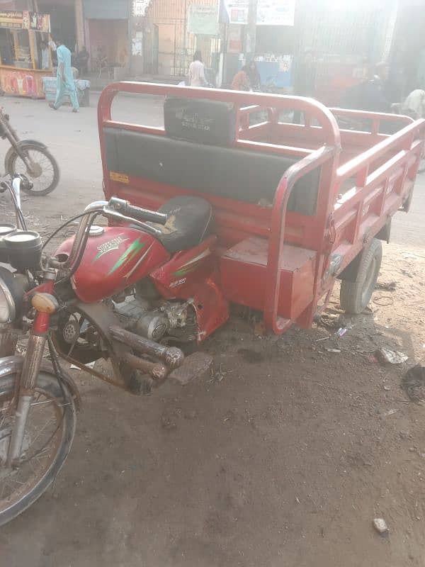 SUPER star 100cc. loader Rikshaw all complete file karachi. 0