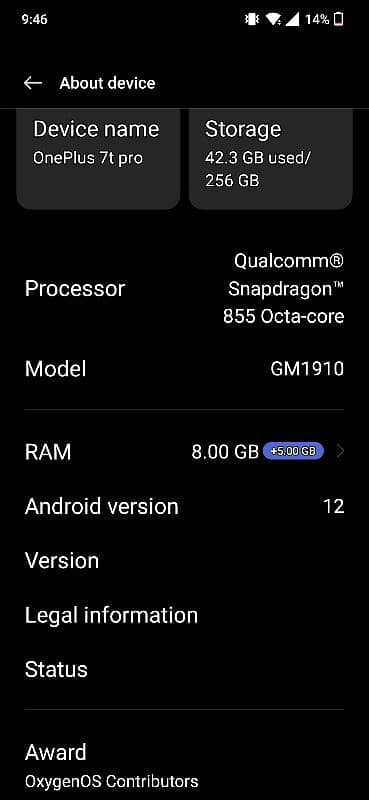 OnePlus 7pro 8/256 Dual sim pta approved Global model 10/9 90 fps 5