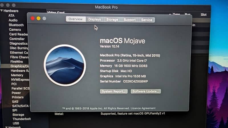 Macbook Pro Mid 2015 Release 5