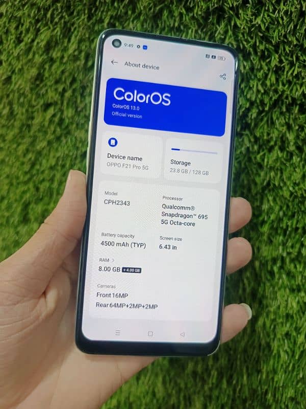 oppo F21 pro 5G 6