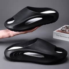 Men's Non Slip Slippers 911 Black