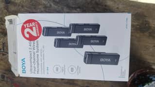 BOYA BY-W4 Ultracompact 2.4GHz Four-channel Wireless Microphone System