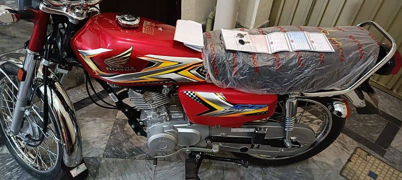 Honda 125 applied for 8