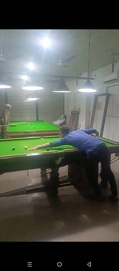 shender 8/4 snooker table