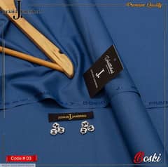 Men's unstitched Boski plan suit