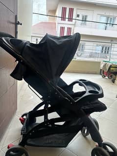 tinnies Stroller Black&Blue color