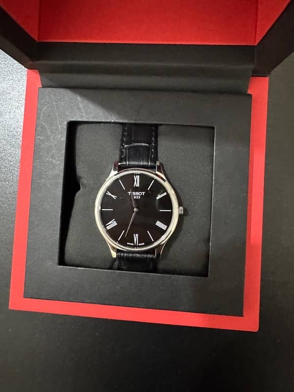 Tissot Watch just box open 2