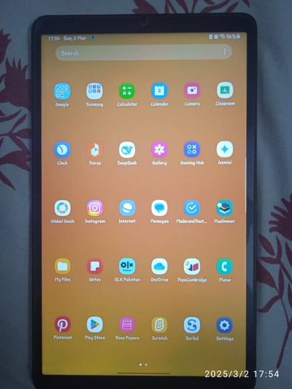 Samsung galaxy tab A9 just like new 8