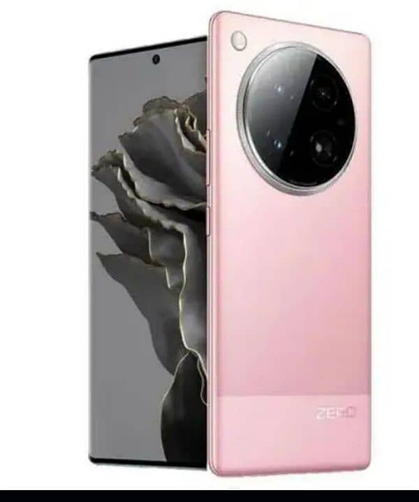 infinix Zero 40 pink Colour box open 1