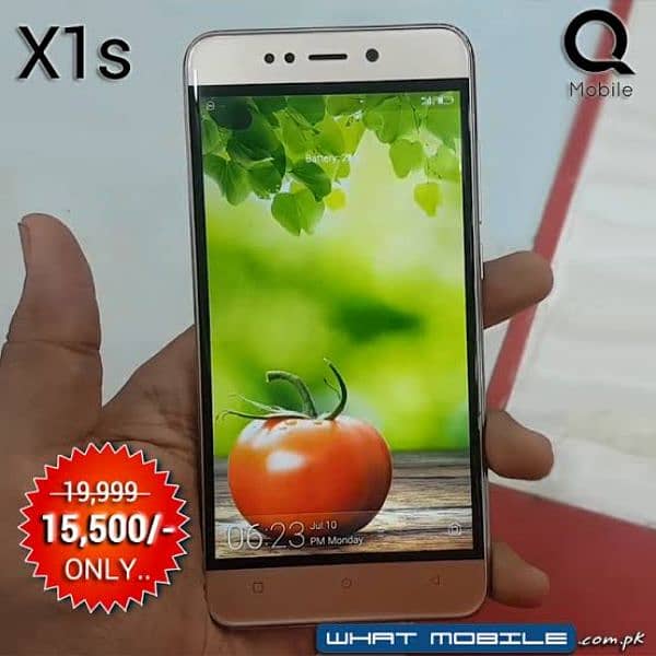 Qmobile X1s 3GB/32GB 4000mah battery 1