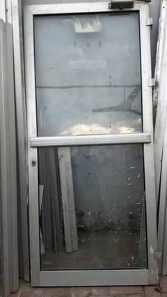 Aluminum Glass Door with aluminum Frame