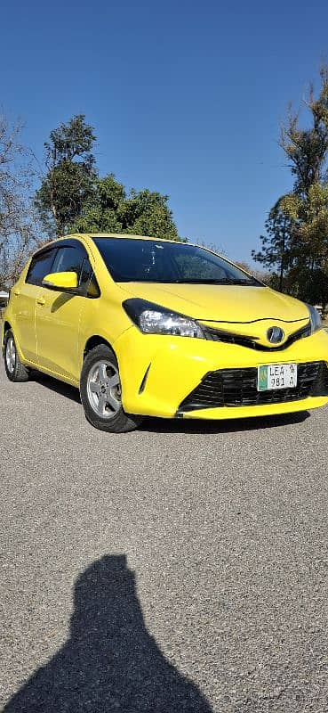 Toyota Vitz 2014 owned by a government employee 1