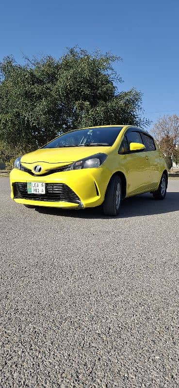 Toyota Vitz 2014 owned by a government employee 2