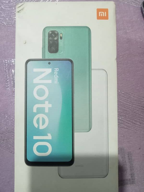 REDMI NOTE 10 - PEBBLE WHITE COLOR - PERFECT CONDITION WITH BOX 6