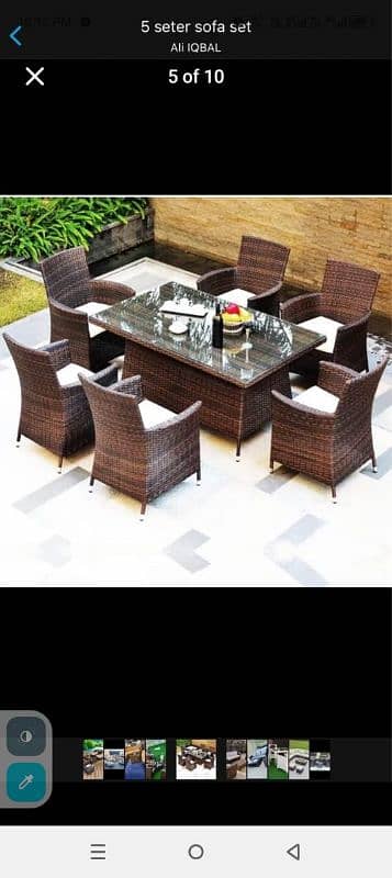 outdoor garden Rattan chairs upvc chairs outdoor garden furniture 1