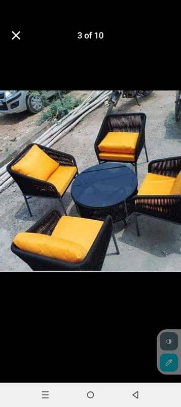 outdoor garden Rattan chairs upvc chairs outdoor garden furniture 13