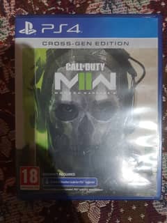 Call of Duty Modern Warfare 2 (2022)(MW2)(MWll) PS4 Cross gen