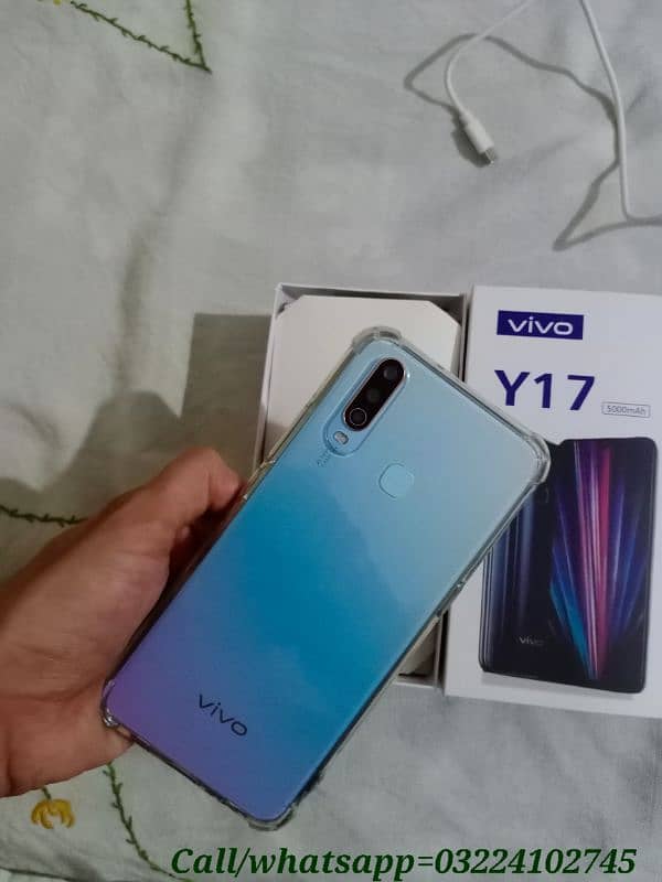 Vivo Y17 256Gb+ 8Gb`Box & Charger`5000mah Battery! 13,500 Full. n final 0