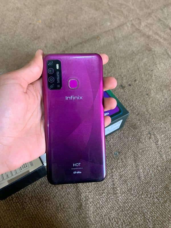 Infinix hot 9  128 GB no open no repair with box call me 03185146868 1