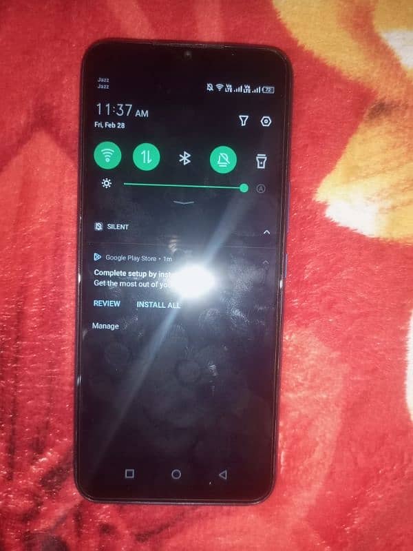 Infinix hot 10s 6gb 128Gb only mobile 4