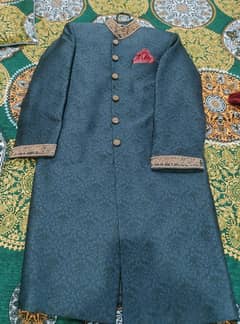 Complete Groom Set : Sherwani with Kulla with Khussa & inner suit