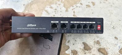 Dahua 4 port PoE Switch