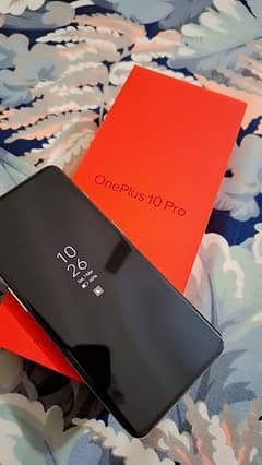 ONE PLUS 10 PRO WITH BOX $ CHARGER