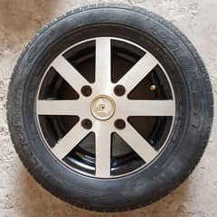 Suzuki Mehran Alloy Rims, tyres 03076013291