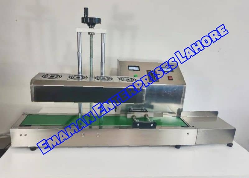 Continuous Band Sealer Machine | Plastic bag, pouch sealing packing 0