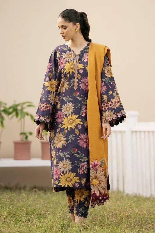 Beautiful lawn 3 piece collection 12