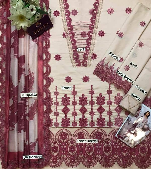 Beautiful lawn 3 piece collection 13